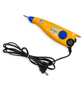 Johnson Tools Kinjal 230 Volts Handy Electric Engraving ABS Plastic Machine with 9 Step Stoke Vibration Adjustment (Color-Yellow)