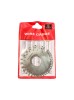 Johnson Tools Stainless Measuring Wire Gauge Round (Silver, Size 1 to 36)