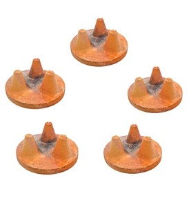 Johnson Tools Clay Stand / Desi Mitti Stand For All Type of Industrial Crucibles (Pack of 5) (Medium (7.5cm))