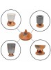 Johnson Tools Clay Stand / Desi Mitti Stand For All Type of Industrial Crucibles (Pack of 5) (Medium (7.5cm))