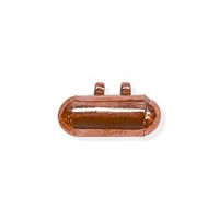 Johnson Tools Solid Copper Plain Tabiz (Madliya) for Women Men and Children (Cylinder Shape, Size 1 inches) (5)