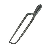 Johnson Tools Iron Tempered Long Mouth Cutter (Kaat) with Bend Handle For Metal Wire, Sheet, Plastic Cutting, Jewellery Making or Repair, Model Making, Hobby Crafts (10" Long)