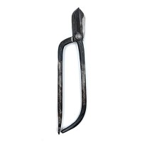 Johnson Tools Iron Tempered Long Mouth Cutter (Kaat) with Bend Handle For Metal Wire, Sheet, Plastic Cutting, Jewellery Making or Repair, Model Making, Hobby Crafts (8" Long)