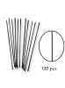 Johnson Tools Pack of 120 Piercing Saw Blades For Jeweler's Fix and Adjustable Hand Saw Frames (5/0)