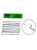 Johnson Tools Pack of 120 Piercing Saw Blades For Jeweler's Fix and Adjustable Hand Saw Frames (1/0)