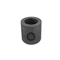 Johnson Tools 55x55mm Carbon Crucible For Casting, Melting, Refining Gold, Silver, Copper, Aluminium, Brass (1)