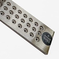 Johnson Tools Tungsten Carbide Wire Drawplate 39 Holes 0.26-2.80mm for Jewelry Making Round Tungsten Carbide Fineness Dies Set, Gold Implement