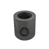 Johnson Tools 80X80mm Carbon Crucible For Casting, Melting, Refining Gold, Silver, Copper, Aluminium, Brass (1)