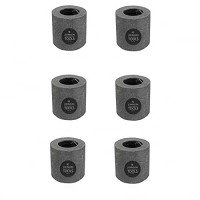 Johnson Tools 30x30mm Carbon Crucible For Casting, Melting, Refining Gold, Silver, Copper, Aluminium, Brass (Dark Grey, 6)