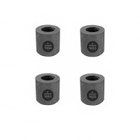 Johnson Tools 30x30mm Carbon Crucible For Casting, Melting, Refining Gold, Silver, Copper, Aluminium, Brass (Dark Grey, 4)