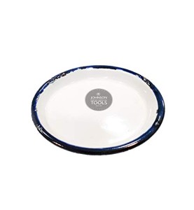 Johnson Tools Small Enamel Plate/Enamelware Plate (Flat) for Gold and Silver Jewellery Works, Surgical Works and Food Works (1)