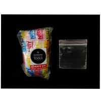 Johnson Tools Thick 51plus Micron Plastic Zip Lock Pouch Bags/Zipper Bags(2x2 inch, 300)