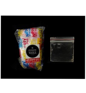 Johnson Tools Thick 51plus Micron Plastic Zip Lock Pouch Bags/Zipper Bags(2x2 inch, 300)