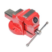 Johnson Tools Bench Vise or Drill Vise of Heavy Structure Cast Iron Fixed Base (0 No(190mm))