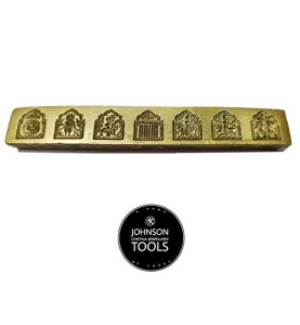 Johnson Tools Squre Shape Thappa/Sancha/Mold of Bronze For Design Jewellery Locket/Pendel Making.