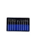 Johnson Tools Carbide Drill Bits/Burs 6X2.35mm for Jewellery Making, Dental Grinding, Carving or Other Multi purpose Works (Set of 10 Bits)