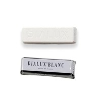 Johnson Tools Dialux White High Polishing Rouge Bar Used on Silver, White Gold and Plastics for Pre-Polish and High Lustre Finish for Jewellery Making and Repair, Watchmaking, Model Making