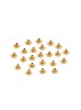 Johnson Tools Brass Bullet Clutch Earring Back or Backings Studs/Push Button For Womens (200)