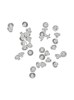 Johnson Tools 200 Pieces of Clear Small Silicone Back Stoppers/Push Buttons/Findings Stud Earring Plugs for Gold, Silver and Artificial Earrings