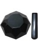 Johnson Tools Original Black Agate Mortar and Pestle/Meena Kharal Set (Kala Hakeek Kharal) (4 Inch)