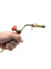 Johnson Tools 20cms Length LPG flamethrower gun with Flat Handle (With 2no Burner)