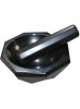 Johnson Tools Original Black Agate Mortar and Pestle/Meena Kharal Set (Kala Hakeek Kharal) (4 Inch)