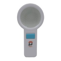 Johnson Tools Handheld LED Magnifier Lens - Magnifying Glass with Built in 10 LED Lights