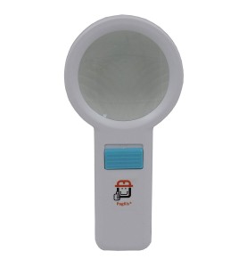 Johnson Tools Handheld LED Magnifier Lens - Magnifying Glass with Built in 10 LED Lights