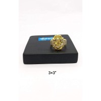 Johnson Tools Gold Testing Stone or Natural Obsidian (Shape-Square, Color-Black, 3x3x0.6")