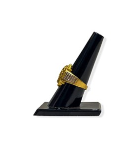 Johnson Tools Ring Display Stand Holder Cone Shaped Showcase Organizer for Gold and Silver Rings