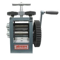 Johnson Tools 3" Marwari and Rajwari Design Rolling Mill Machine For Gold and Silver and Jewellers and Metalsmiths