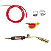 Johnson Tools Complete Set of Gun Burner Regulator and Pipe For Jonson Desi Bhatti/Melting Furnace (Multicolor)