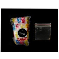 Johnson Tools Thick 51plus Micron Plastic Zip Lock Pouch Bags/Zipper Bags (2x2 inch, 400)