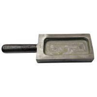 Johnson Tools Biscuit Ingot Mold For Making 1Kg Gold and Silver Biscuit/Cadbury