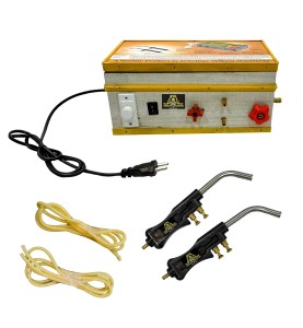 Johnson Tools Gas Gun Box/Gas Gun Double Line Box With Steel Nozzle For Jewellery Repairing or Welding (Only For Gold and Silver Jewellery Works)