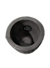 Johnson Tools 1.5 Size Casting Clay Graphite Crucible For Gold Silver Copper Brass Aluminum Foundry Furnace Torch Melting (Capacity- 2.3 kg Approx)