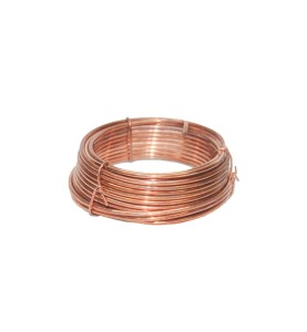 Johnson Tools Pure Shiny Copper Wire of 14 Gauge(2.30 mm) For Jewellery Making, Beading Wire, Craft Work, Flower Making, Hobby Crafts and School Crafts Project