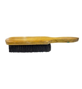 Johnson Tools Cleaning Duster Brush with Soft and Long Real Hair Bristles for Table Cleaning, Car Seats, Carpet, Mats, Multi-Purpose Use