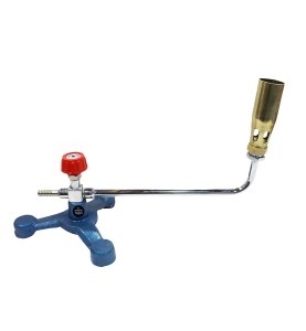 Johnson Tools LPG flamethrower Gun and Stand For Gold Boll Heat Treatment Works (Gun Stand and Burner)