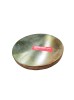 Johnson Tools Round Anvil Plate (Flat Surface) for Jewellery Repairing, Forming, Stamping, Shaping Works(Size- 4x4, Color- Chrome)