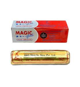 Johnson Tools Metal Polishing Compound Rouge Bar for Polishing, Finishing on Brass, Silver, Gold, Platinum (Size - Small)