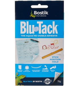 Johnson Tools Bostik Blutack Reusable Adhesive (4 Pieces)