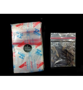 Johnson Tools Thick 51plus Micron Plastic Zip Lock Pouch Bags/Zipper Bags (3x4 inch, 400)