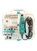 Johnson Tools Mini Rotary Tool Kit with 138 Pieces Accessories Grinds for Cutting Drilling of Die Grinder (3 mm)