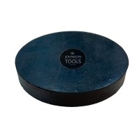 Johnson Tools Round Rubber Anvil Base/Rubber Anvil Block for Metal Forming Stamping Jewelry Repair Works