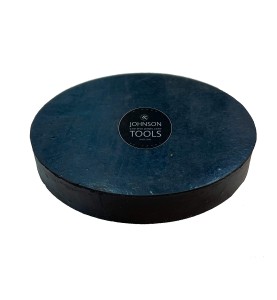 Johnson Tools Round Rubber Anvil Base/Rubber Anvil Block for Metal Forming Stamping Jewelry Repair Works