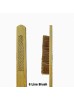 Johnson Tools Soft Brass Brushes with Wooden Handle (Cleaning Brush) for Jewellery Rust, Dust, Removal, Jewellery Polishing (3 pcs of 3 line and 3 pcs of 6 line)